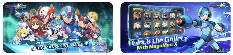 Mega Man X DIvE Screenshots App Store Screenshots for Games