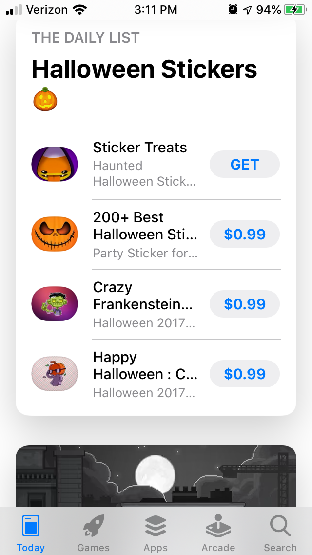 Halloween Emojis GIF on the App Store