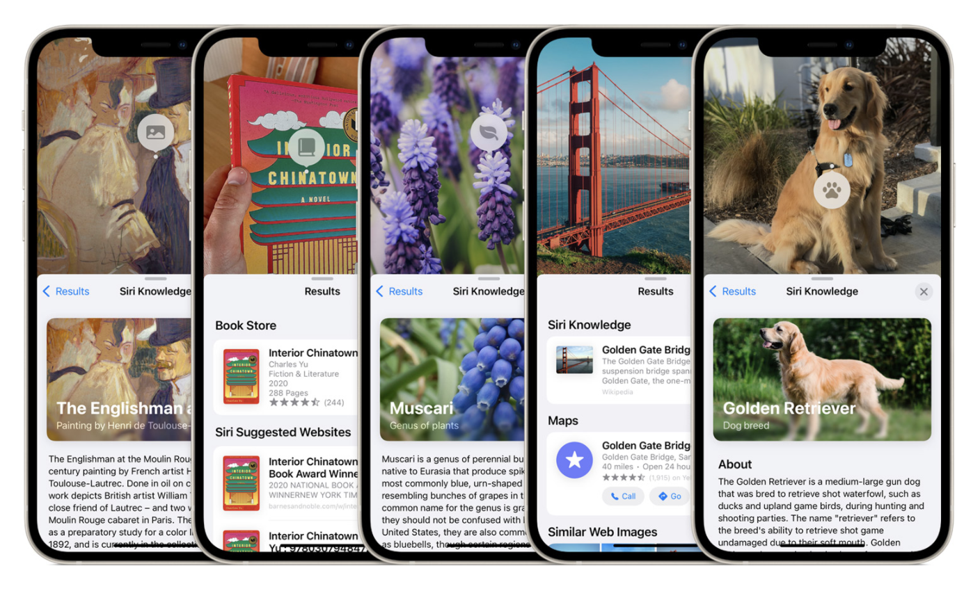iOS 15 Visual Look Up